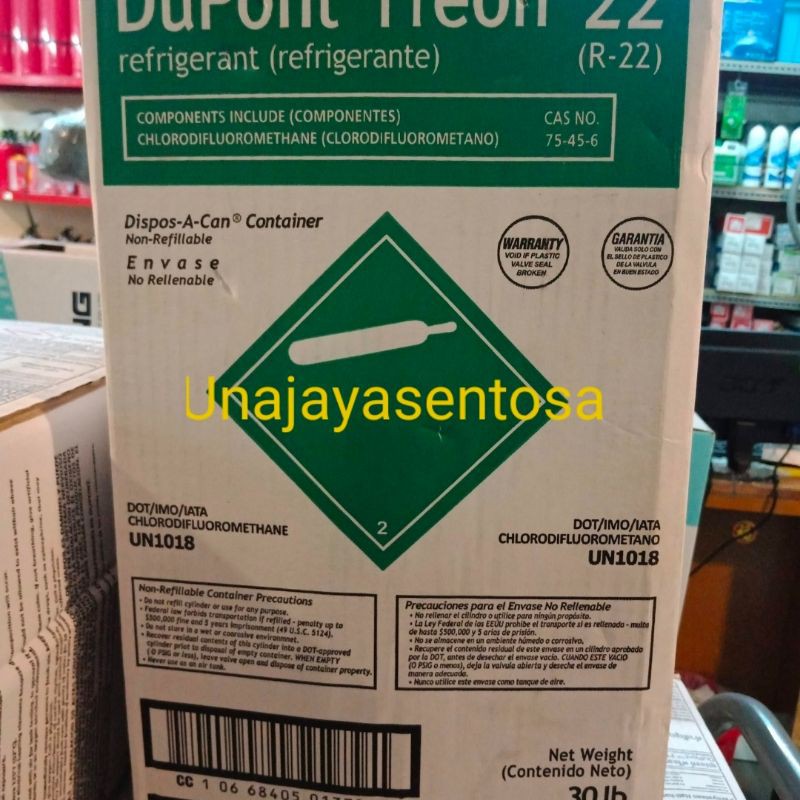 FREON R22 DUPONT USA