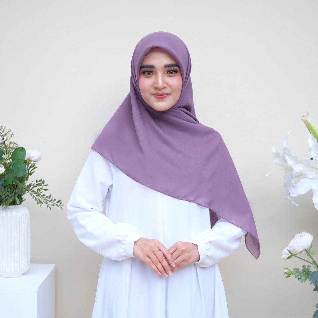 Hijab Segiempat Polycotton Scarf Premium Part 1 Hazel by MIZA-7