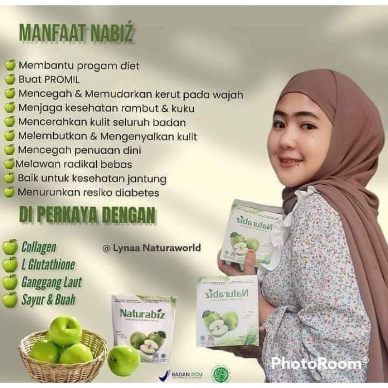 

NATURABIZ Minuman Serbuk Rasa Apel ORIGINAL