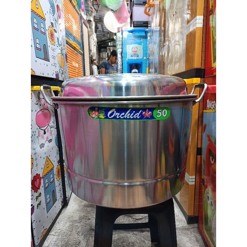 ORCHID-Dandang Serbaguna / Panci Dandang Orchid UK. 50 55 60