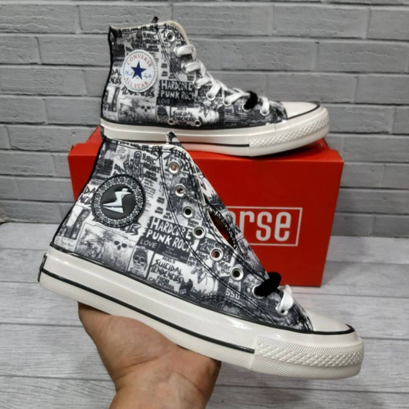 converse 70s x suicidal tendecies high sepatu converse original