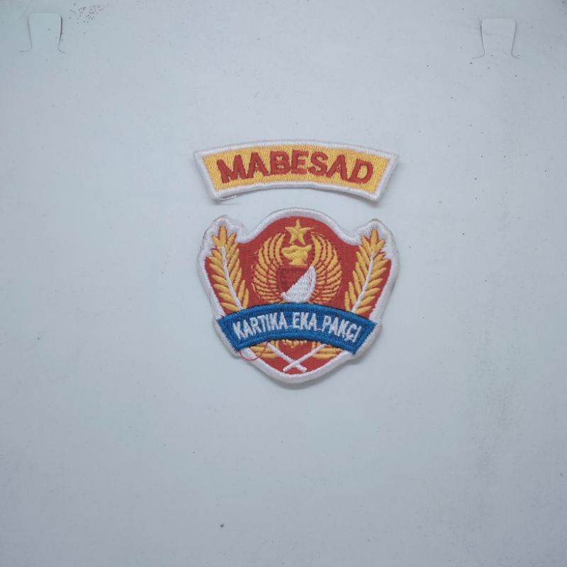 Logo Bordir Mabesad TNI / Bordir Mabesad TNI / Bordir Logo Mabesad TNI / Logo Mabesad TNI / Logo Bor