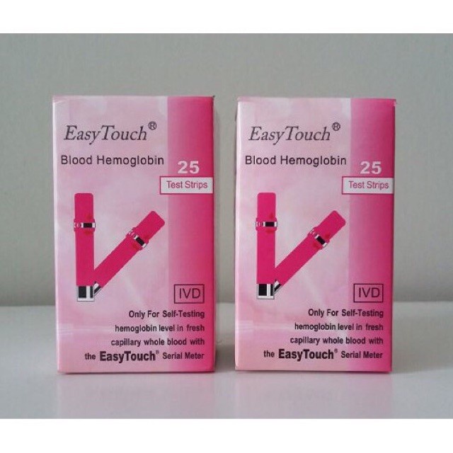 Strip Easy Touch Hemoglobin / Stik ET HB isi 25bh