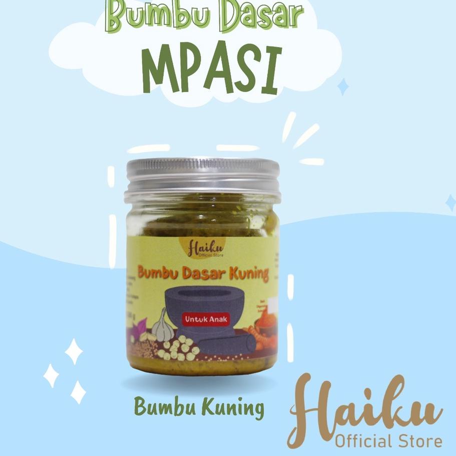 

New Bumbu Dasar MPASI / Bumbu Kuning & Putih / Bumbu Dasar Halus Praktis