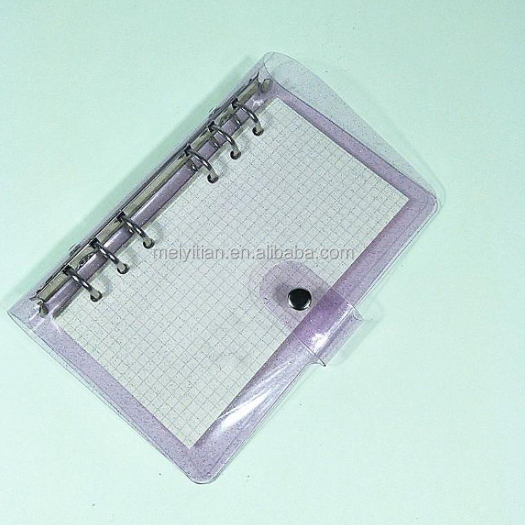 

(Z8H2) {READY} LC A6 Binder GLITTER Transparan Shiny Blink COVER ONLY //Sangat@berkualitas