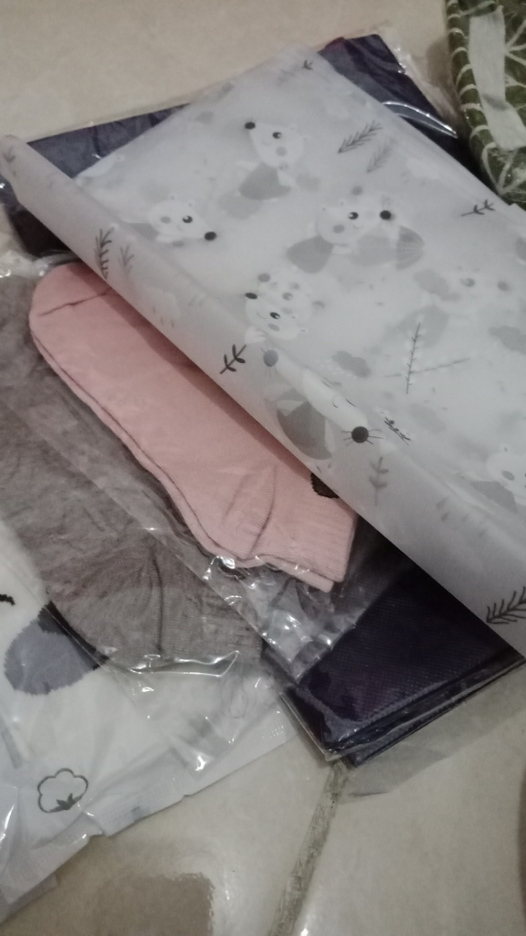 Moana Kiosk|zipper Storage Bag / Kantong Organizer Dengan Zip Lock Motif Mouse Tikus