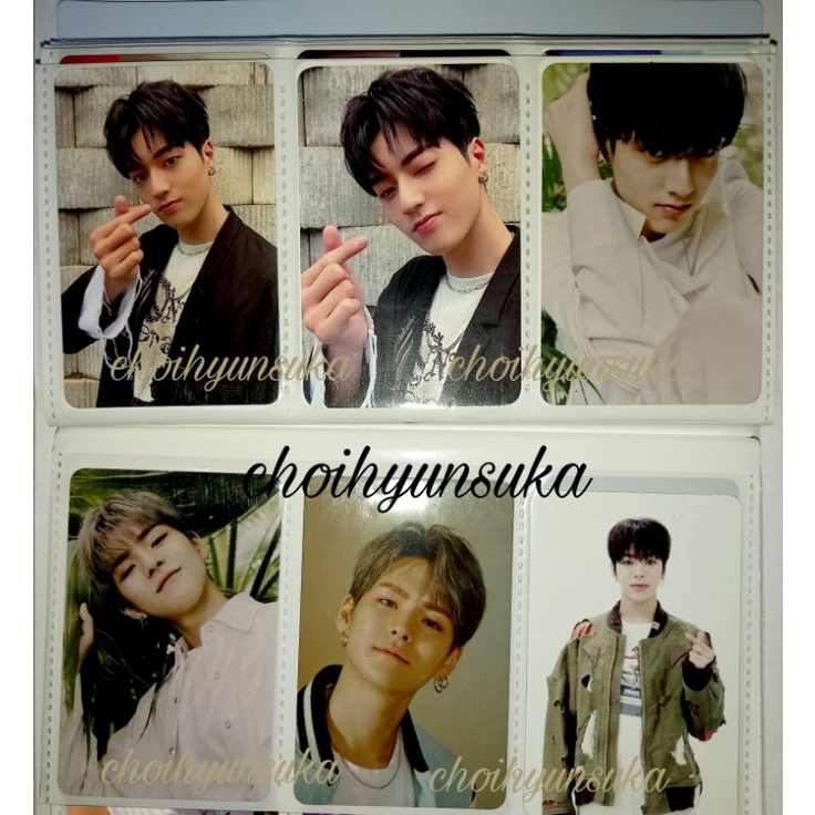 Photocard Treasure Haruto Yoshi Jaehyuk Kebun Concept White Version Chapter 3 Chapter 2
