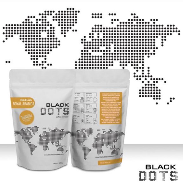 

250 Grams of Royal Arabica in Medium Roasted