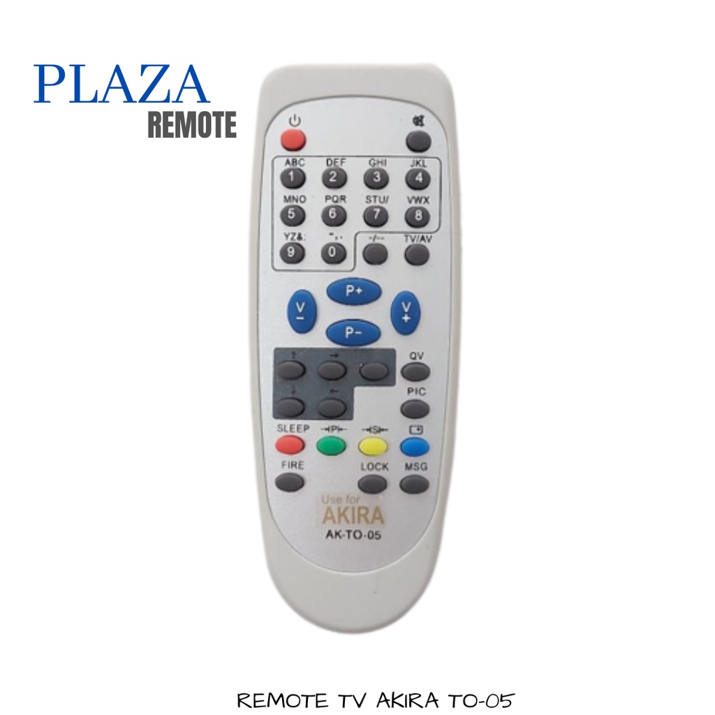 Remote akira TV 05 CRT