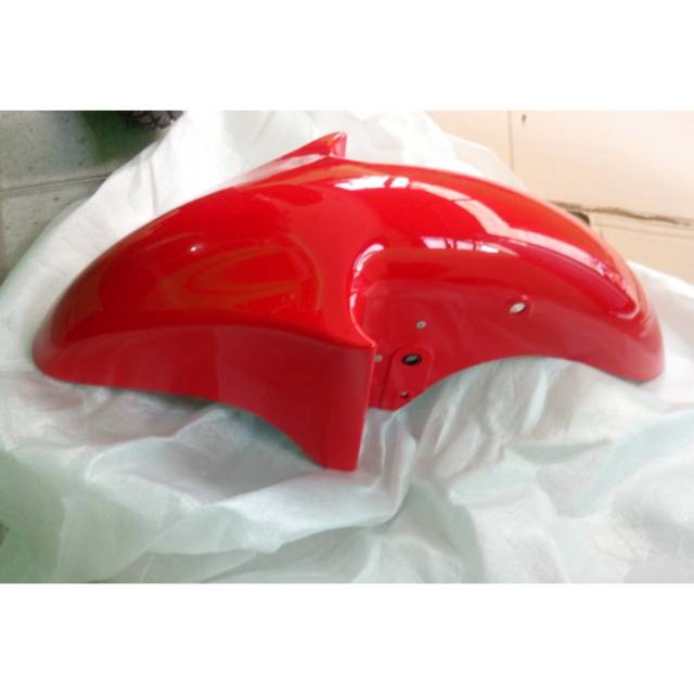 Spakbor depan ninja r merah original