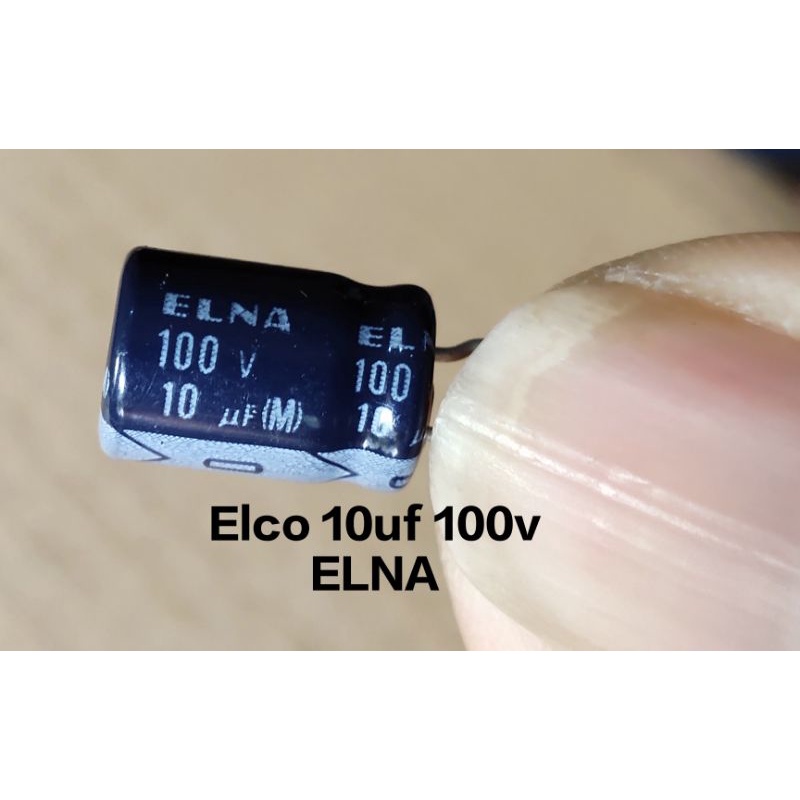 Elco 10uf 100v ELNA