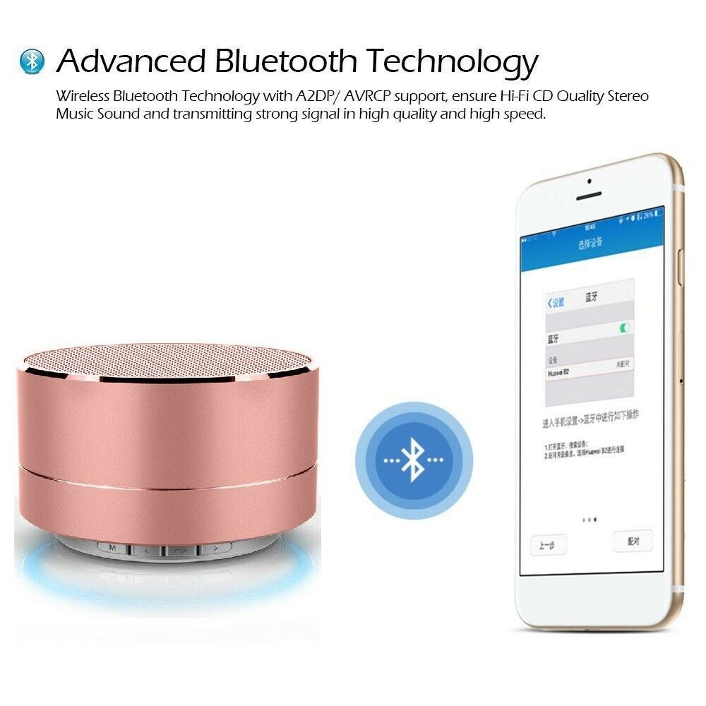 Speaker A10 wireless bluetooth dengan lampu led rainbow