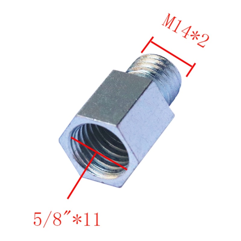 Zzz Adapter Konektor Sekrup M16 Ke M14 M14 Ke 5 / 8 Untuk Gerinda Tangan