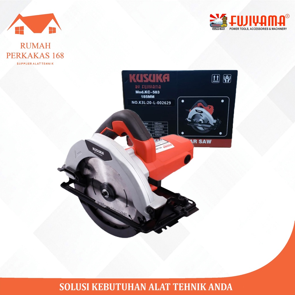 KUSUKA BY FUJIYAMA MESIN POTONG/BELAH KAYU /CIRCULAR/SIRKEL SAW