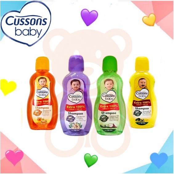 Cussons Baby Shampoo 100ml + 100ml / Shampoo Bayi
