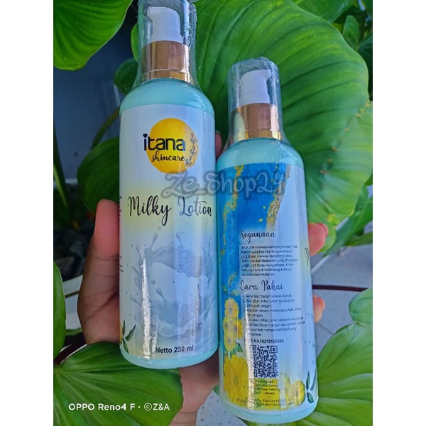 ITANA MILKY LOTION,HB ITANA,ITANA SKINCARE,ITANA BODY LOTION