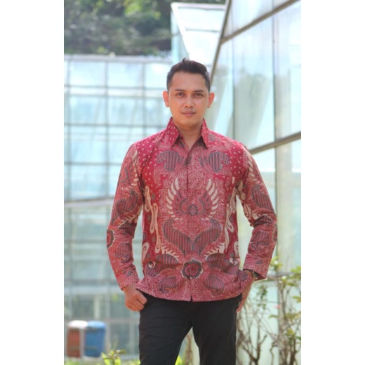 Kemeja Batik lengan panjang