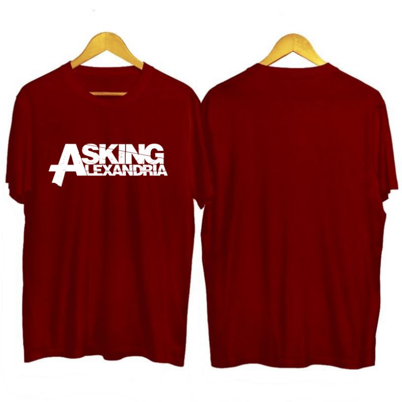 Baju kaos asking alexandria | kaos distro | Kaos asking alexandria