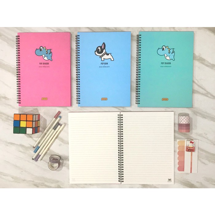 

Terbatas Buku Tulis Notebook B5 Cute Dog And Dino Bagus