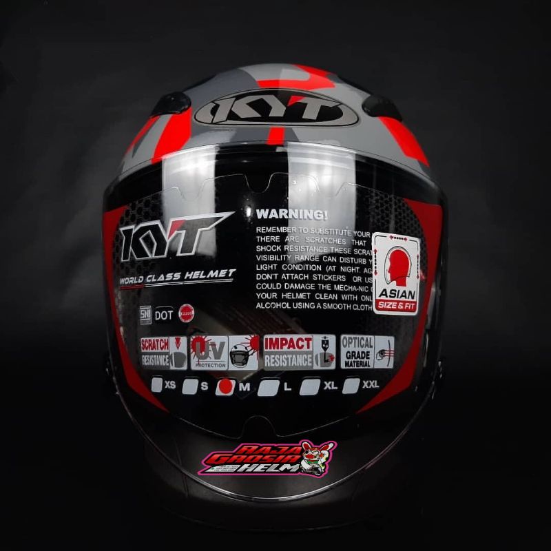 HELM KYT GALAXY FLAT R MOTIF 4 BLACK RED FLUO ORIGINAL HELM KYT GALAXY FLAT VISOR MOTIF ARMY MIMETIC-1