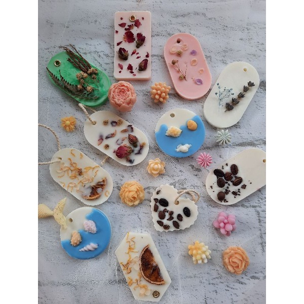 CANDLYEE Wax Sachet | Pengharum Ruangan Gantung | Lilin Aromaterapi | Souvenir wedding hampers / gif