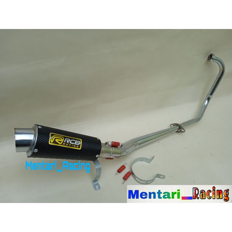 KNALPOT RCB RACING JUPITER MX 135 OLD, JUPITER MX 135 NEW, SATRIA FU KARBU 150