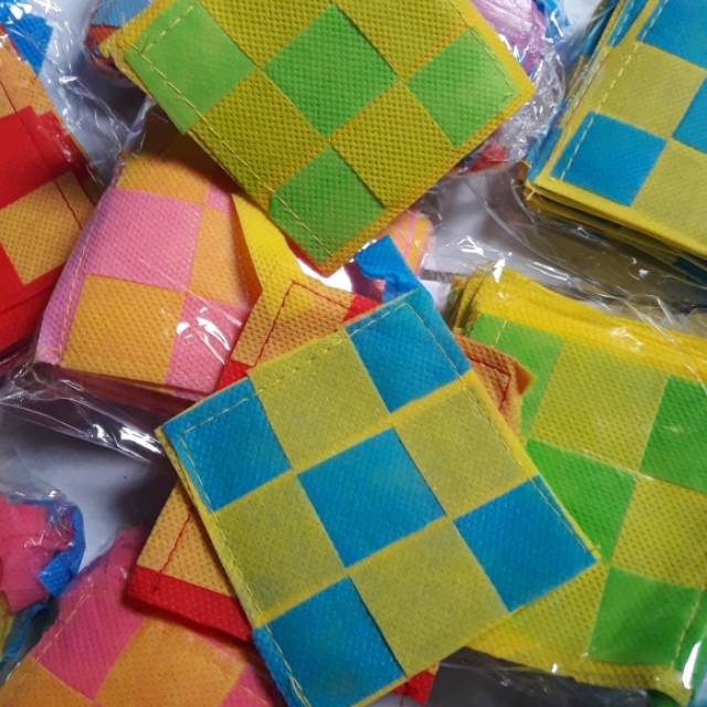 

Isi 20 pcs/pak || Amplop ketupat dan buah