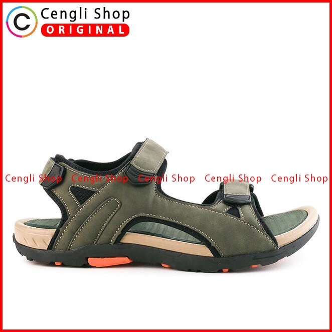 SANDAL SLINGBACK OBERMAIN PRIA ORIGINAL CASUAL OUTDOOR GREEN OM24