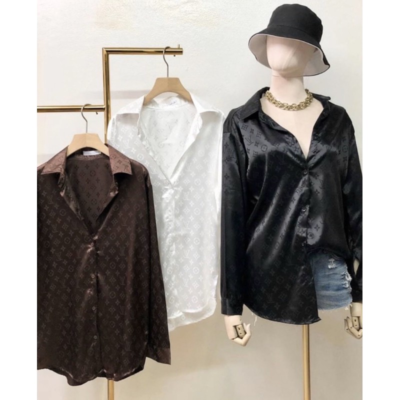 kemeja Lv wanita tshirt wanita