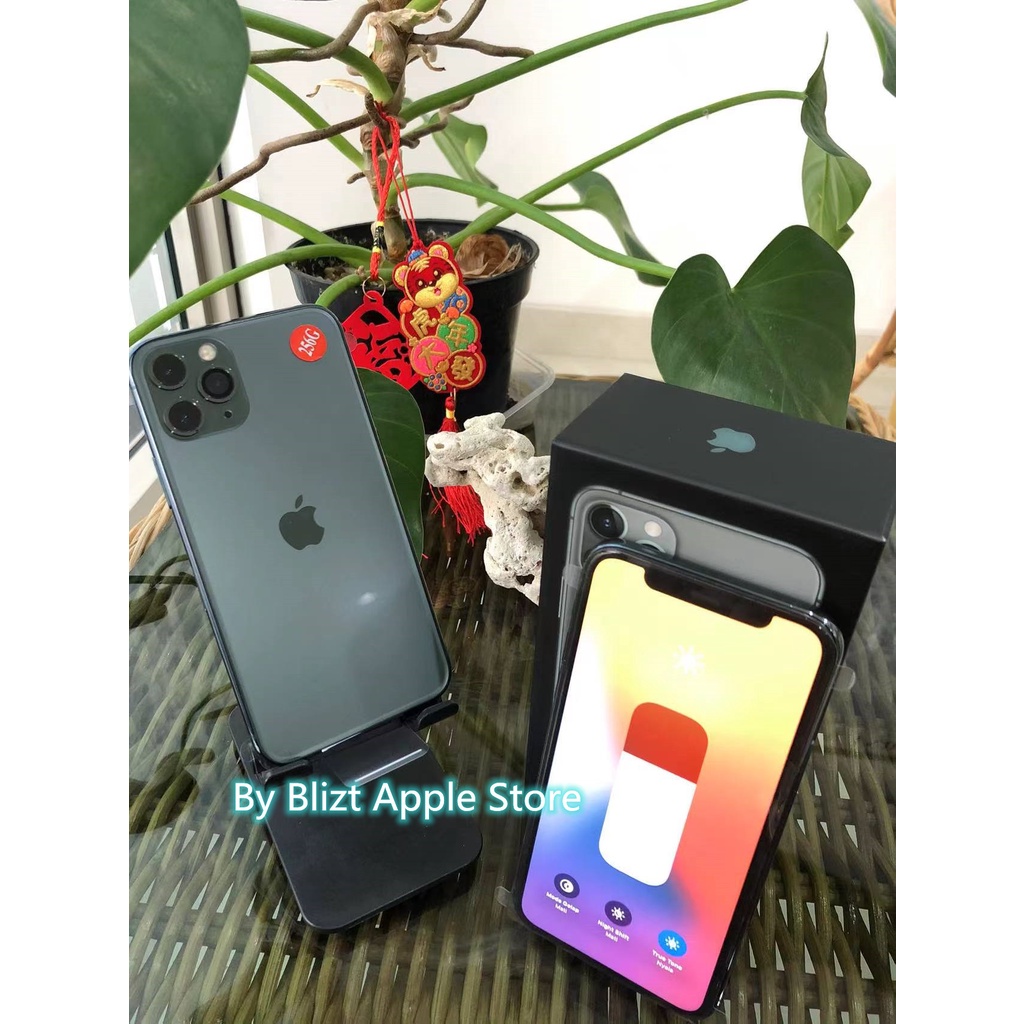 iPhone 11Pro 256GB All Sim  Silent original Second Mulus100% Like New 3utools All Green (Garansi 1 Bulan )