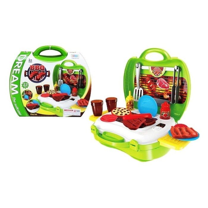 MAINAN MASAK - DREAM THE SUITCASE BBQ 8312 - 3 TAHUN+