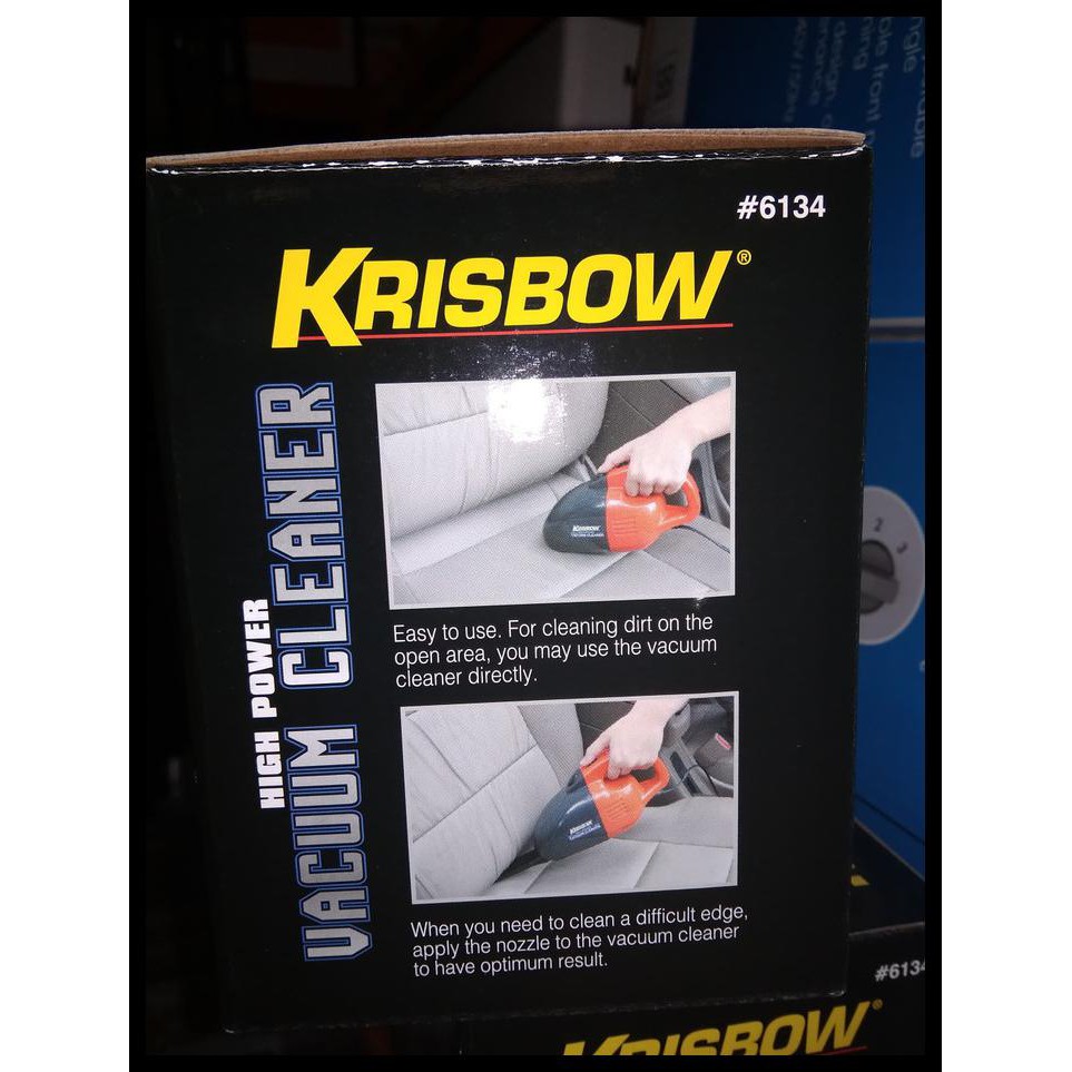 Krisbow Vacuum Cleaner Penghisap Debu Di Mobil