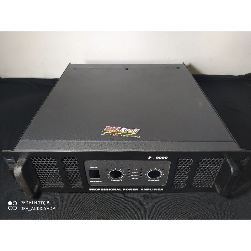BOX POWER AMPLIFER 3U P9000 IMPORT QUALITY