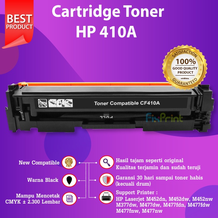 Cartridge Toner Compatible 410A CF410A CF411A CF412A CF413A Canon 046 HP M452dn M377dw M477dw