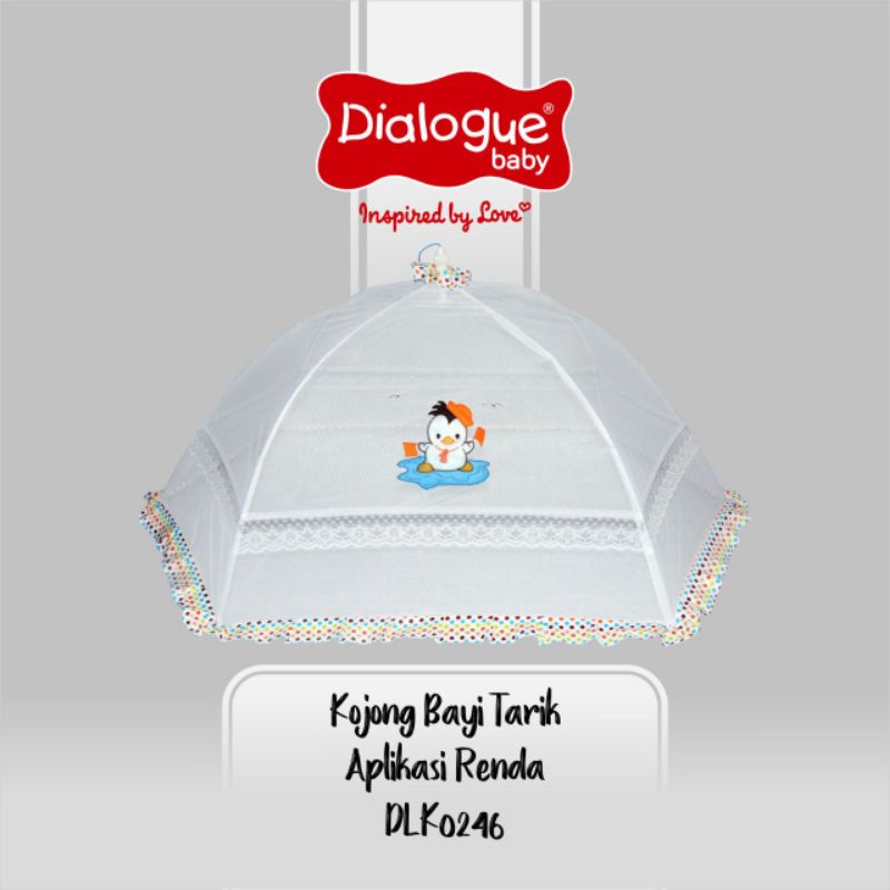 Dialogue kojong kelambu bayi tarik aplikasi renda DLK0246