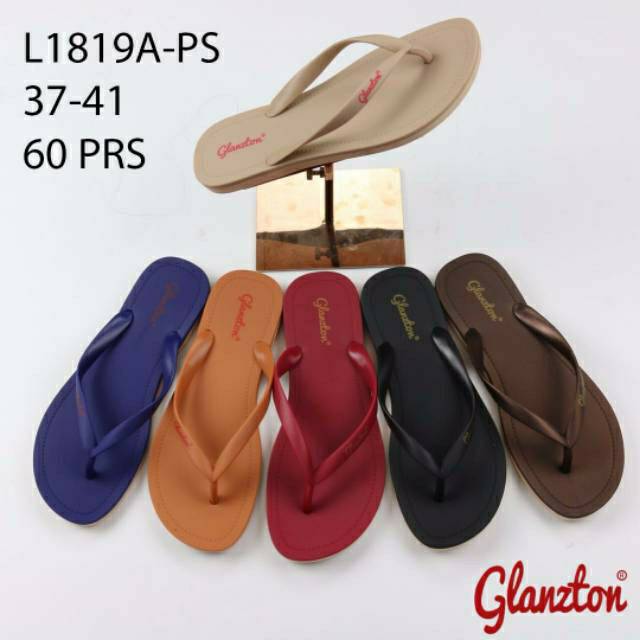 SANDAL JEPIT WANITA KARET TIPIS 1819PS LENTUR ANTI SLIP