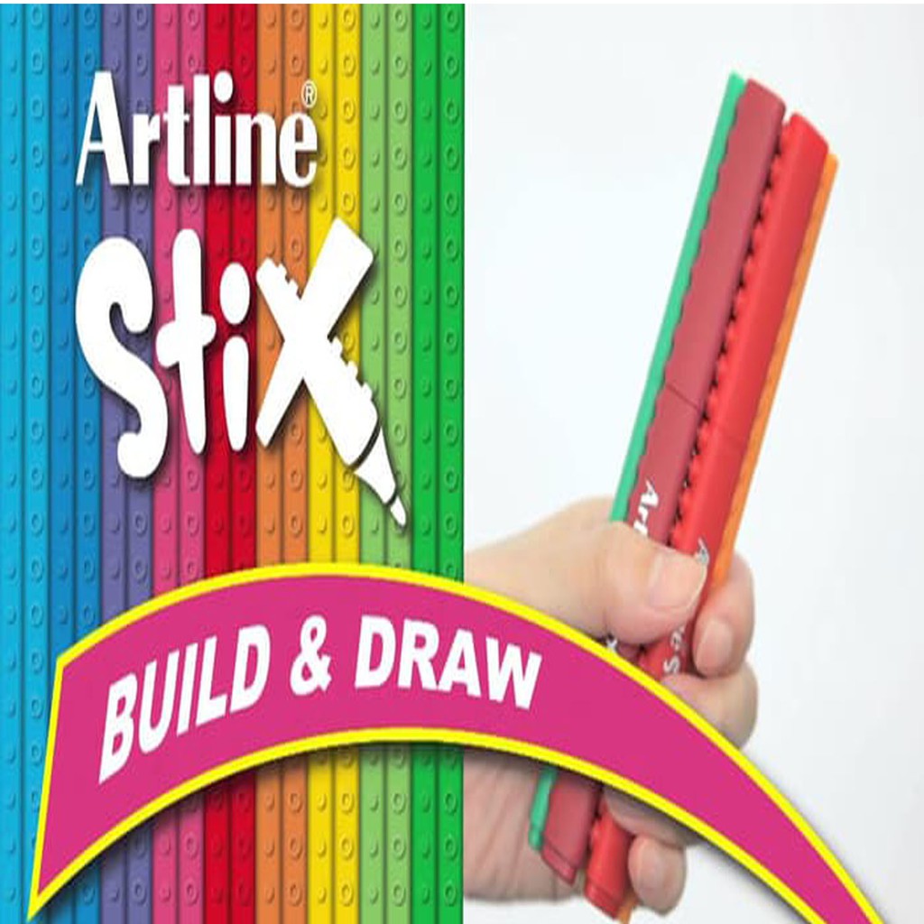 

Artline Stix Brush Marker SATUAN / MARKER Brush / Spidol Kuas Warna