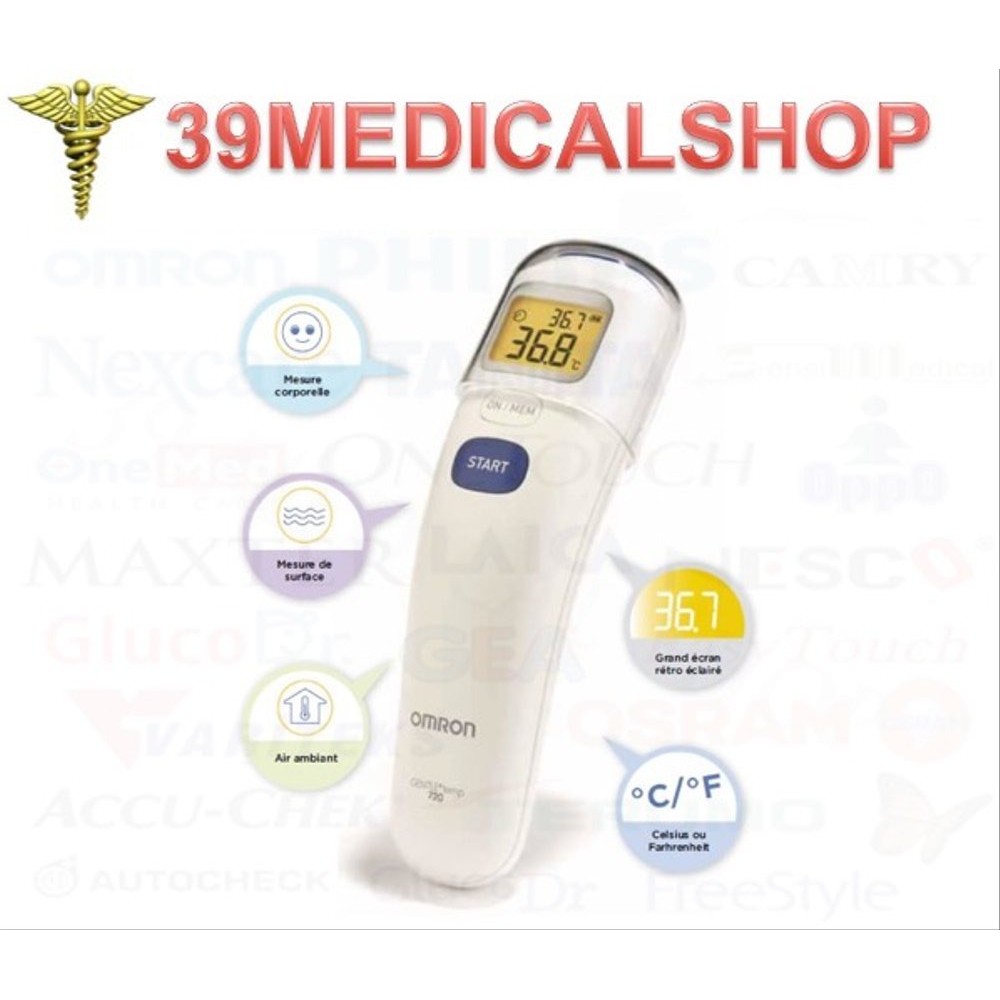 Omron MC 720 Forehead Thermometer Alat Ukur Suhu Digital FlashSale