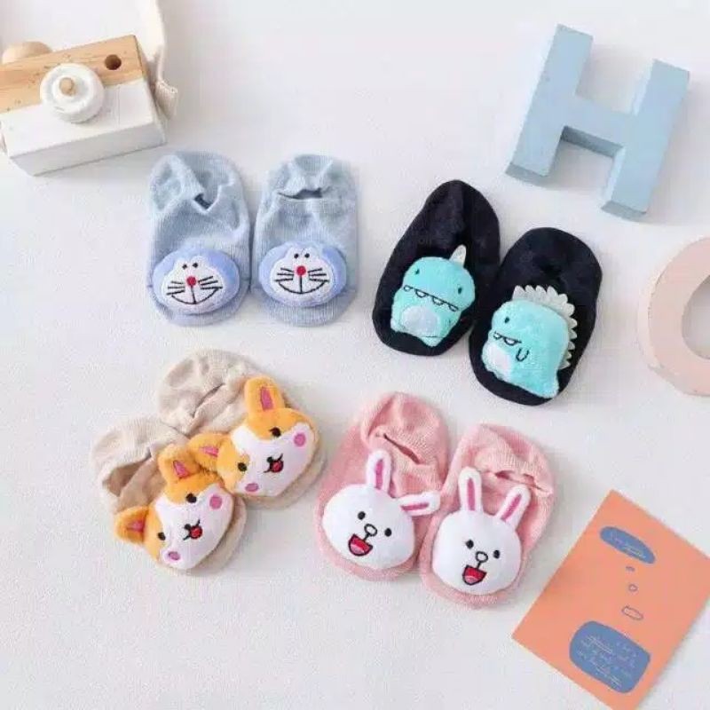 Kaos Kaki Bayi Karakter / Kaos Kaki Bayi Korea / Kaoskaki Bayi Anti Slip