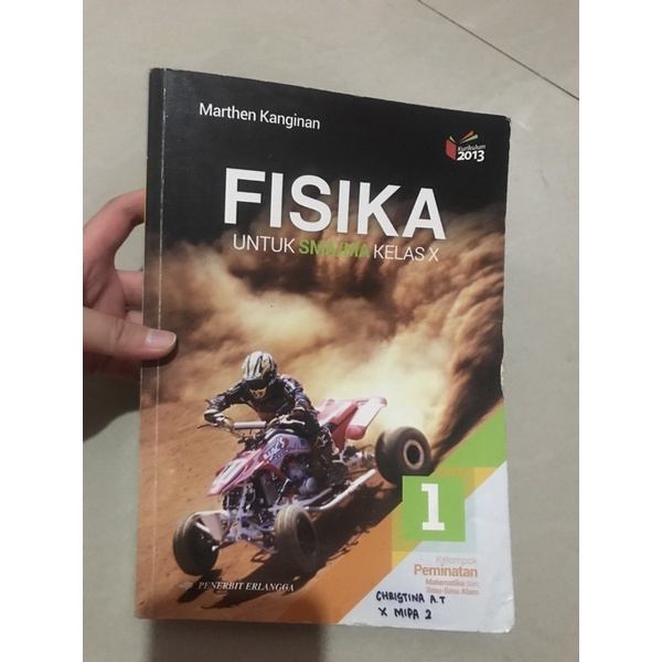 

BUKU FISIKA UNTUK SMA/MA KELAS X - MARTHEN KANGINAN