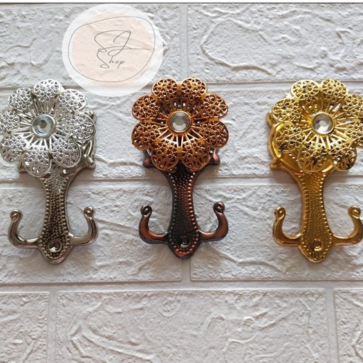 HOOK GORDEN KRISTAL/CANTOLAN GORDEN BUNGA/ PENGAIT GORDEN MEWAH #SJ