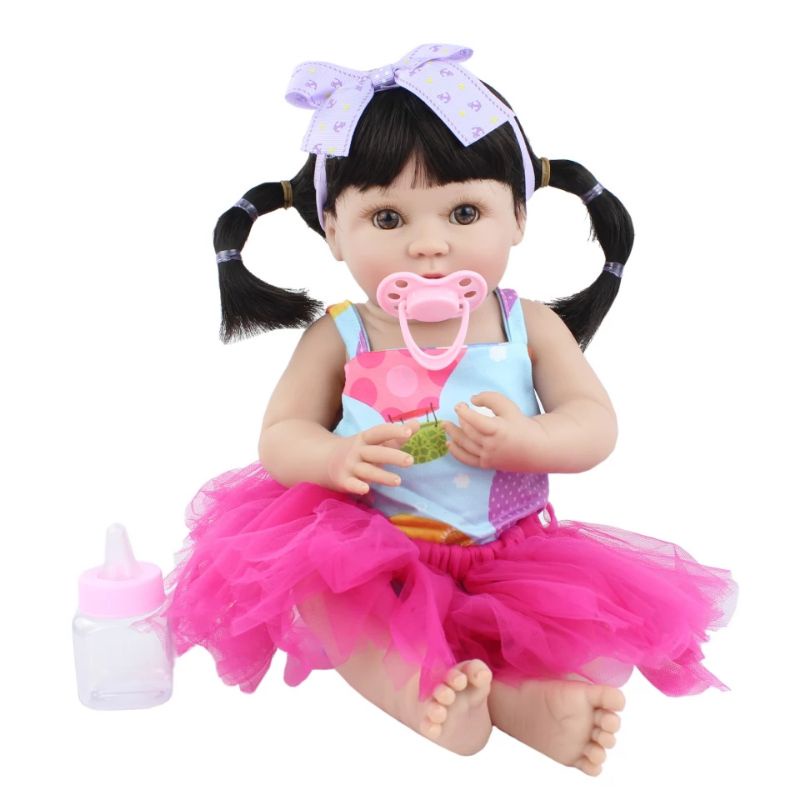 ❤️Jessica❤️ Reborn doll Pretty girl Doll bebe reborn 40cm baby Doll full vinyl body