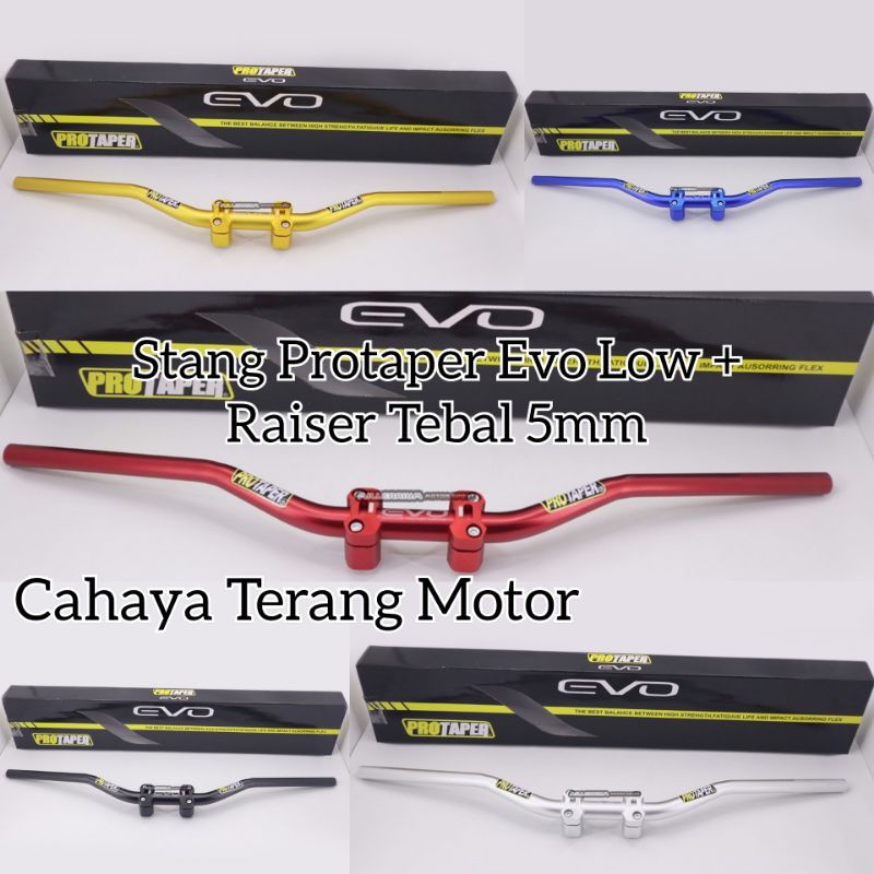 Stang Raiser Fatbar Protaper Original Tipe LOW Evo SuperMoto Trail Vixion Old - New - NVL - NVA