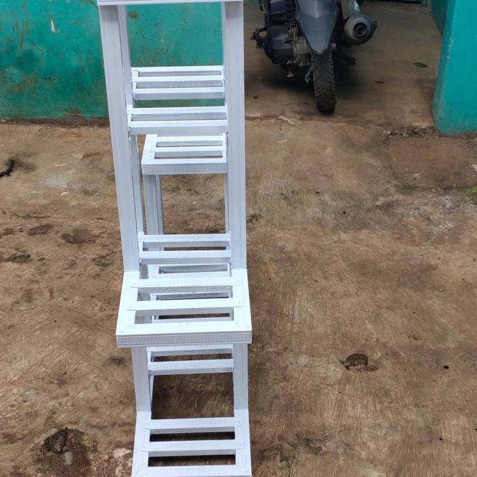 Stand Rak Pot Tanaman/Rak Pot Minimalis Besi Holow Baja Ringan.