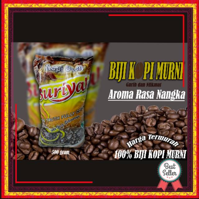 

Biji Kopi/Biji Kopi Murni/Kopi Asli Tanpa Ampas Nikmat Aroma Arabika Robusta Mantap Terbaru Murah