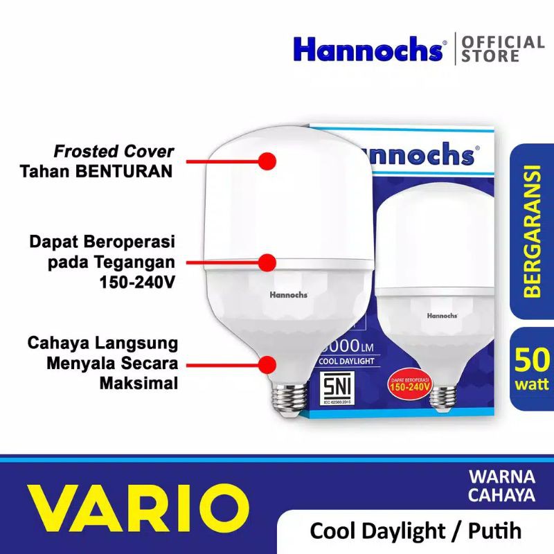 Lampu LED VARIO 50 Watt Hannochs