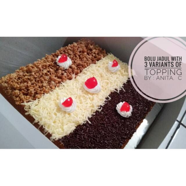 

Bolu Jadul Coklat, Cheese, n Nougat