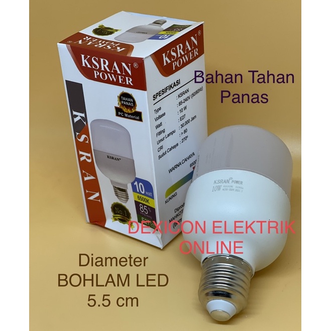 bohlam KSRAN POWER Kapsul/bohlam led/lampu led terang/bohlam hemat listrik/lampu led murah/bohlam/