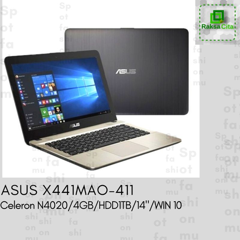 ASUS X441MAO-411 N4020/4GB/HDD1TB/14"/WIN 10