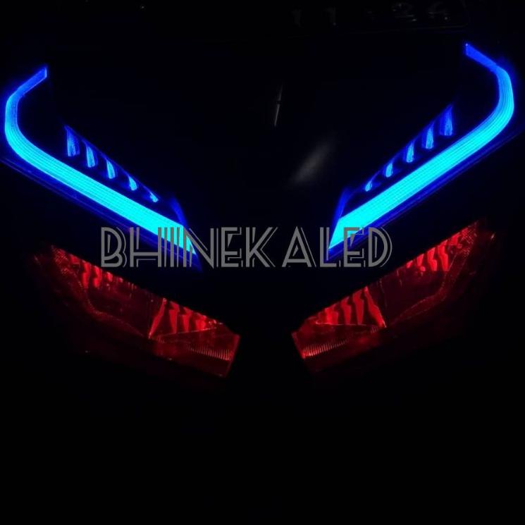 Terbaik Led Alis Vario 150 Vario 125 Paketan dengan devil eye untuk motor vario led ,,